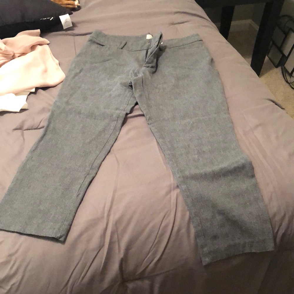 Grey dress pants
